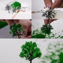 Artificial Grass Powder Miniature Tree Snow Micro Garden Landscaping Decoration Craft DIY Accessories 2024 - buy cheap