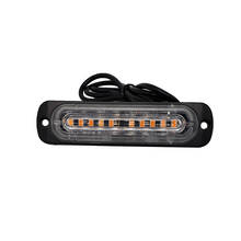 4PCS 10 LED Truck Emergency Strobe Warning Light Bar Waterproof Amber Police Flash Flashing Lamp Auto Car SUV Motorcycle LED 2024 - buy cheap