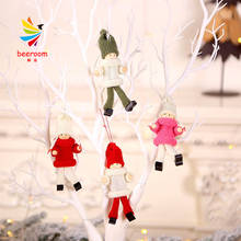 Decoración navideña para el hogar, adorno de árbol de Navidad para niño, niña y Ángel, regalo para niños, DIY, Año Nuevo, 2020 2024 - compra barato