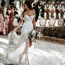 Ita-vestido de noiva sexy, renda, amor, feminino, elegante, praia, traje de noiva, 20 2024 - compre barato