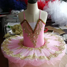 Ruoru-vestido de bailarina para niñas y adultos, traje de baile para Ballet profesional, tutú, falda de Ballet 2024 - compra barato