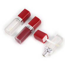 10/50pcs High Class Red Cap Lip Gloss Bottle Plastic Empty Cosmetic Oil Refillable Tube Liquid Lipstick Storage Bottle 2024 - buy cheap