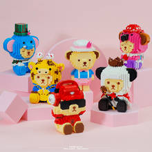 BALODY Bear-Collection 3D Model Micro Bricks For Children Christmas Birthday Gift Toys Mini Lego Sets Building Blocks Toy 2024 - buy cheap