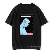 Novelty Watchmen Men Tshirts Smiley Dr Manhattan Novel Alan Moore Emo Nihilist Heroes Hipster  T Shirts 100% Cotton Fabric 2024 - buy cheap