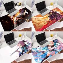 Alfombrilla de ratón con estampado en HD para ordenador, alfombrilla de ratón con borde de bloqueo, para teclado de PC, csgo, XL, Anime Fate Grand Order 2024 - compra barato