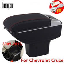 Centre Console Storage Box For Chevrolet Cruze/Holden Cruze 2009-2015 with Ashtray Cup holder Dual Layer Rotatable armrest box 2024 - buy cheap