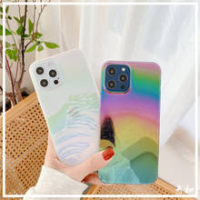 Gimfun Simple Colorful Water Drop Phone Case for iPhone 11 12 Mini Pro Max XS Max X XR 7 8 Plus Clear Hard PC Case Back Cover 2024 - buy cheap