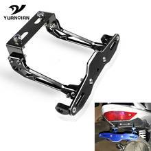 Universal Motorcycle License Number Plate Frame Holder Bracket For Yamaha Morphous Zuma 50FX Majesty 400/ABS X-city 250 125 2024 - buy cheap