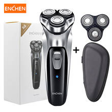 Enchen Men Electric Shaver Razor 3D Type-C USB Rechargeable 3 Blades Portable Beard Timmer Cutting Machine For Sideburns 2024 - buy cheap