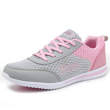 Women's Sports Shoes Female Sneakers Woman Running Shoes Autumn Breathable Light Flat Tenis Woman Shoes Lace- Up Casual Shoes 2024 - buy cheap