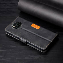 Capa de carteira para xiaomi poco x3 nfc, capa de telefone poco x3 nfc, 6.67 polegadas, porta cartões de couro, capa magnética poco x3 nfc 2024 - compre barato