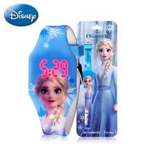 Girls Digital Watch Frozen Princess Dazzling Light Silicone Band Luminous Kid Watches Child Gift Cuties Wristwatch Lady Clocks 2024 - buy cheap