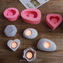 Molde de velas de aroma, sabão, suporte de velas, molde de silicone, gesso de aroma, artesanato, molde para decoração de velas, bolo 2024 - compre barato