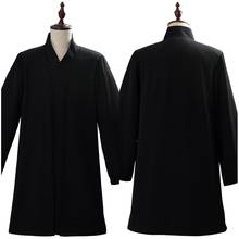 Lord Voldemort Cosplay Costume Adult Men Black Uniform Kimono Shirt Halloween Carnival Costumes Magical Wand Custom Made 2024 - buy cheap