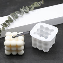 3D куб силиконовая форма для изготовления свечей торт шоколадный помадка кухонные принадлежности для выпечки автомобиля штукатурка плесень ручной работы мыло плесень 2024 - купить недорого
