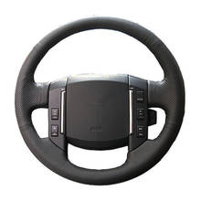 DIY For Land Rover Freelander 2 2007-2012  Leather Car Steering Wheel Cover Protect Steering-wheel car accessories Auto parts 2024 - buy cheap