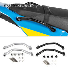 Novo acessório para motocicleta do passageiro punho traseiro do assento cnc punho da mão para yamaha tenere 700 xtz xt700z t700 2024 - compre barato