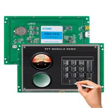 Módulo de pantalla táctil LCD de 7 pulgadas con placa controladora + PROGRAMA + interfaz de Serie 100 Uds. 2024 - compra barato
