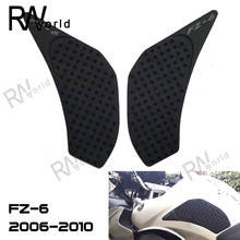 For YAMAHA FZ-6N 2006-2010 Motorcycle Sticker Tank Traction Pad Side Gas Fuel Knee Grip Protector Decals FZ6N 2007 2008 2009 2024 - buy cheap