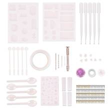135Pcs Pendant Making Tools Kit Earring Necklace Jewelry Casting Silicone Molds Screw Eye Pins Twist Drill DIY Craft Tools Set 2024 - buy cheap