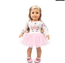 Fashion Dress Clothes Fit With American Girl Doll Dress 18 Inch Doll Clothes And Accessories Dresses (Shoes are not included) 2024 - buy cheap