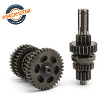 3+1 Reverse Gears Main Countershaft Transmission Gear Box Counter Shaft Fit For 50cc-110cc Engines ZB-102 2024 - buy cheap