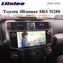 Для Toyota 4runner SR5 N280 2009 ~ 2019 Liislee NAVI 9 дюймов Автомобильный мультимедийный плеер CarPlay Tire pressure Radio GPS Карта Навигация 2024 - купить недорого