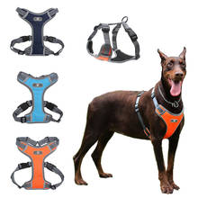 Peiteira para cães, feita em nylon, resistente, para treinamento de cães, médio e grande, medidas dobermann 2024 - compre barato