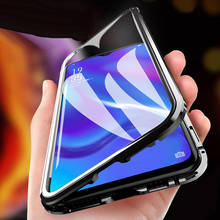 Funda protectora de teléfono para Samsung Galaxy S8 Plus S9 + S10 5G Note 8 9 S20, imán magnético completo de doble cristal 2024 - compra barato