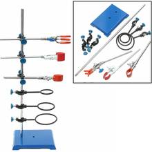 Laboratory Stands Support and Laboratory Clamp Lab Clips Flask Clamp Condenser Clamp Stands 600mm School Laboratory Supply 2024 - buy cheap