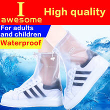 Waterproof Overshoes Reusable Shoe Covers Thicker Shoes Protector Boots Cover Rain Cover for Men&Women&Children&Kids Rain Boots 2024 - buy cheap