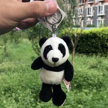 5 Pcs Panda Pendant Stuffed Plush Keyring, Key holder / Keychain Gift Free Shipping 2024 - buy cheap