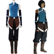 Avatar Korra Cosplay Costume Outfits Halloween Carnival Suit 2024 - buy cheap