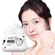Crema facial de leche para mujer, hidratante de 80G, nutre el brillo, cuida el tono de la piel, reduce los poros, hialuronato de sodio antienvejecimiento 2024 - compra barato