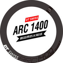 DT ARC 1400-pegatina para rueda de bicicleta de carretera, pegatina de gradiente de Color, calcomanías impermeables para bicicleta 2024 - compra barato