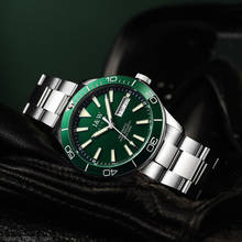 2021 New Sport Diver Watch Automatic I&W Sapphire Mechanical Watch Men 10 bar Japan Movement Screw Crown Calendar Luminous Clock 2024 - buy cheap