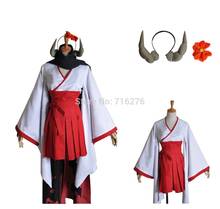 Kisstyle Fashion Inu x Boku SS Ririchiyo Shirakiin Uniform Cosplay Clothing Costume,Customized Accepted 2024 - buy cheap