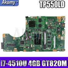 New  SAMXINNO   For Asus TP550LA TP550LJ TP550LD TP550LN motherboard mainboard100% Tested OK   i7-4510U/4500U  4G RAM GT820M 2024 - buy cheap