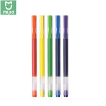 5pcs Xiaomi Mijia Super Durable Colorful Writing Sign Pen Colors Mi Pen 0.5mm Gel pen Signing Pens For School Office Drawing 2024 - buy cheap