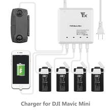 For Mavic Mini Drone 6 in 1 Battery Charger with USB Port Remote Control Charging Hub for DJI Mavic Mini  Home Charger Accessory 2024 - buy cheap