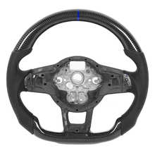Carbon Fiber Steering Wheel Nappa Perforated Leather for Volkswagen Golf MK7/7.5 R 2013 2014 2015 2016 2017 2018 2019 2020 2024 - buy cheap