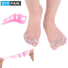 1Pair BYEPAIN Toe Straightener In Shoe Toe Spacer Toe Stretchers for Women and Men Gel Toe Separators for Foot Pain 2024 - buy cheap