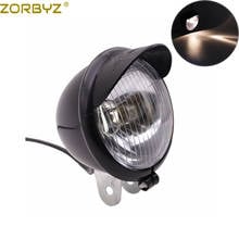 ZORBYZ Universal Motorcycle Black Spot Fog Light For Harley Honda Yamaha Suzuki Custom 2024 - buy cheap