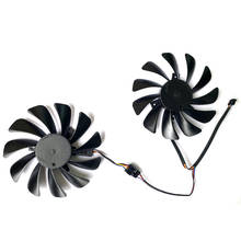 Novo 95mm diy cf9010h12s pld10010s12h gpu cooler fan para gigabyte rtx2070 gtx1660ti gtx 1650 rtx 2060 2070 fãs de refrigeração do cartão 2024 - compre barato