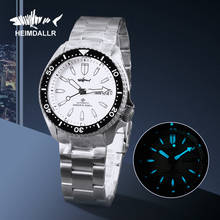 HEIMDALLR Mens Automatic Watch Sharkey SKX007 NH36A Mechanical Watches Sapphire Crystal Luminous 200M Waterproof Diver Watch 2024 - buy cheap