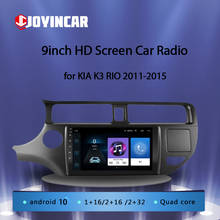 Joyincar-rádio multimídia automotivo, android 10, reprodutor com rádio, vídeo e gps, para kia k3 rio 2003-2011 2024 - compre barato