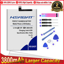 HSABAT 3800mAh for DOOGEE F5 High quality battery + tracking number 2024 - buy cheap