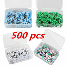 500PCS 3Colors Mixed Dental Polishing Cups Prophy Polisher Rubber Material Fit Latch type  contra angle handpiece 2024 - buy cheap