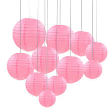 Free Shipping 50pcs/lot 6 inch (15cm) Hanging White Festival Lanterns for Wedding Party Decoration 2024 - buy cheap