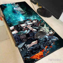 Mousepad final fantasia para jogos, mousepad gamer com luz de fundo, mousepad grande para mesa, teclado 2024 - compre barato